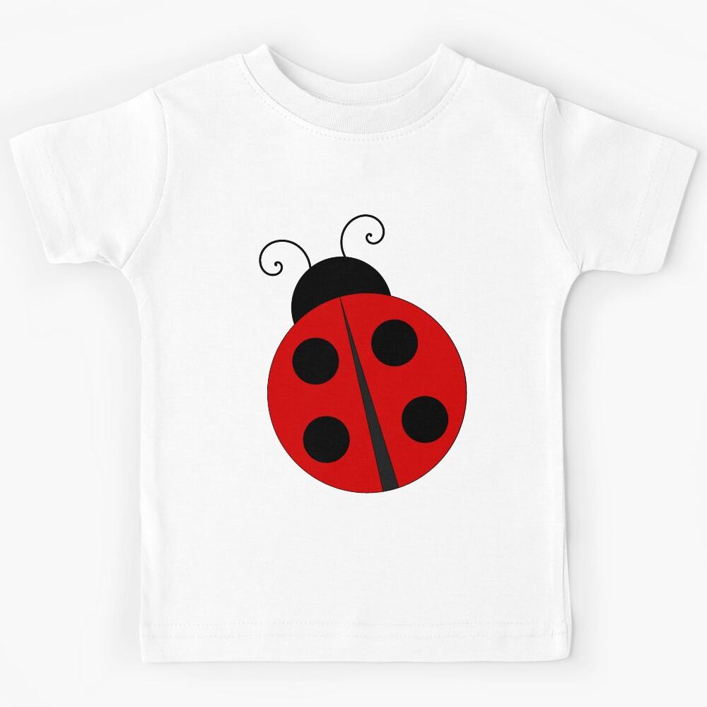 Cute Ladybug Kids T-Shirt 120