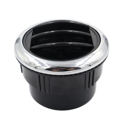 New 2Pcs 87mm 75mm 70mm Round AC Air Outlet Vent Louvered Knob For Bus Boat Yacht