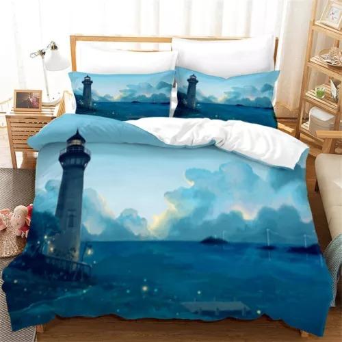 Comforter Lighthouse Bedding Decoration Gift First Choice Suitable For Children Boys Girls And Adults Soft Warm And Breathable
