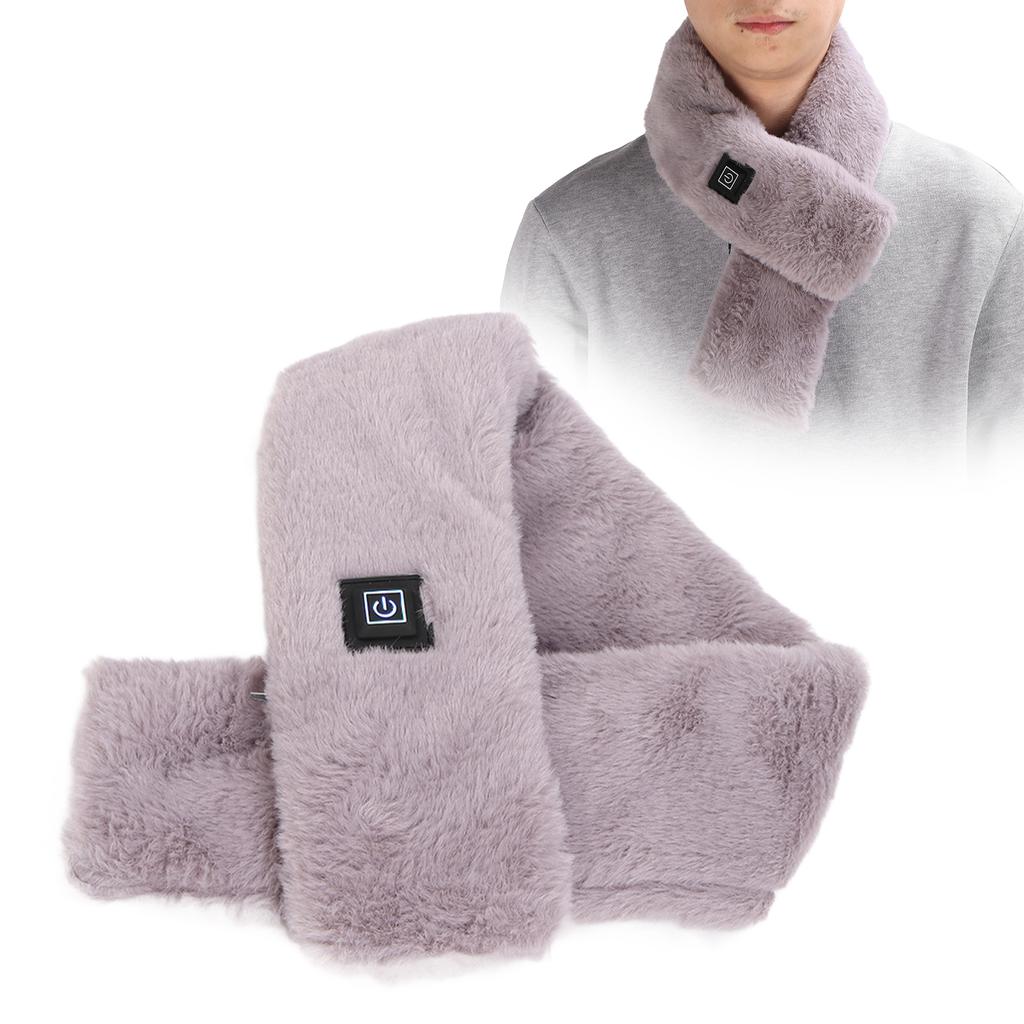 Heating Scarf Washable Foldable Comfortable Hot Compress Warm USB Adjustable Temperature Winter Clothes