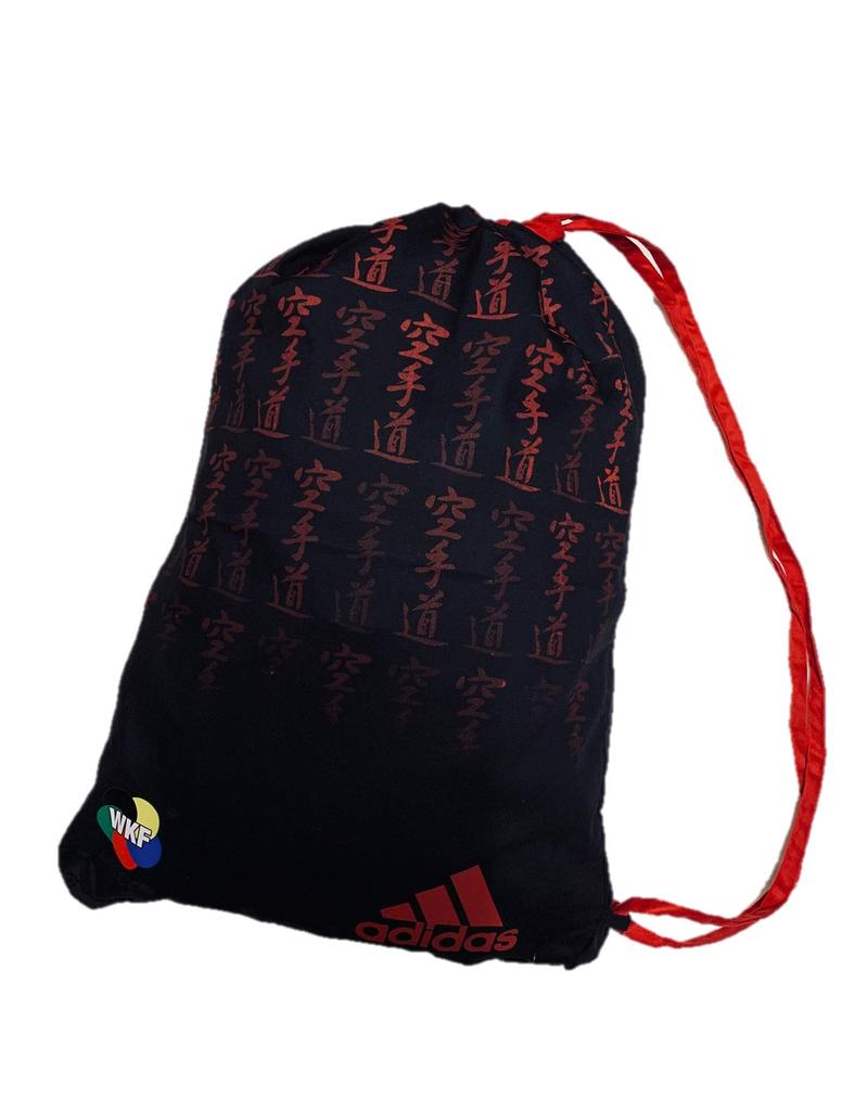Adidas Karate Bag WKF Official Adidas Gym Sack (Black) – buy the