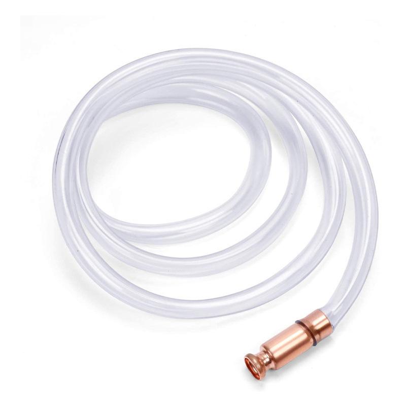 Self Tools Gasoline Fuel Siphon Hose Pump Manual Suction Pipe 2M for Car Motorbike Boat Emergency