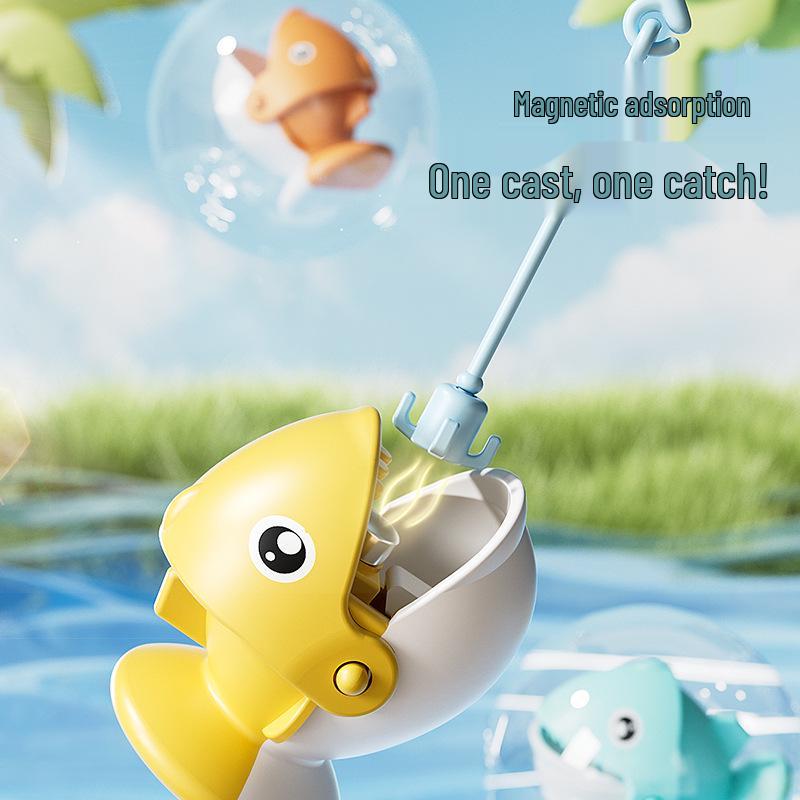 Electric Magnetic Fishing Toy for Toddlers, Ages 1-3 – Educational Baby Gift for Boys & Girls, Promotes Intellectual Development.