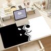 Game GEometry Dash Mouse Pad Anti Slip Rubber Edge Locked Thickened Laptop Gaming Desk Mat