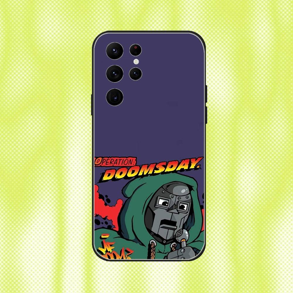 Mf Doom All Caps Phone Case For Samsung S 25,24,23,22,30,21,10,9,Ultra,Plus,Lite,FE,4,5G Black Soft Case