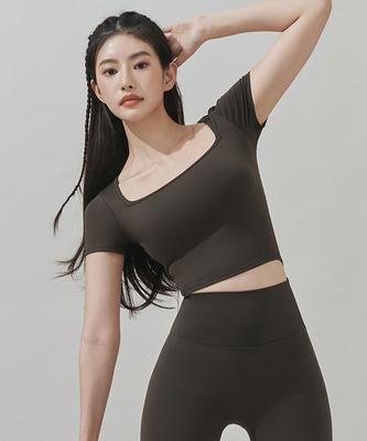 XEXYMIX Gela Intention Wide Square Crop Top Xt4332F (A Type)