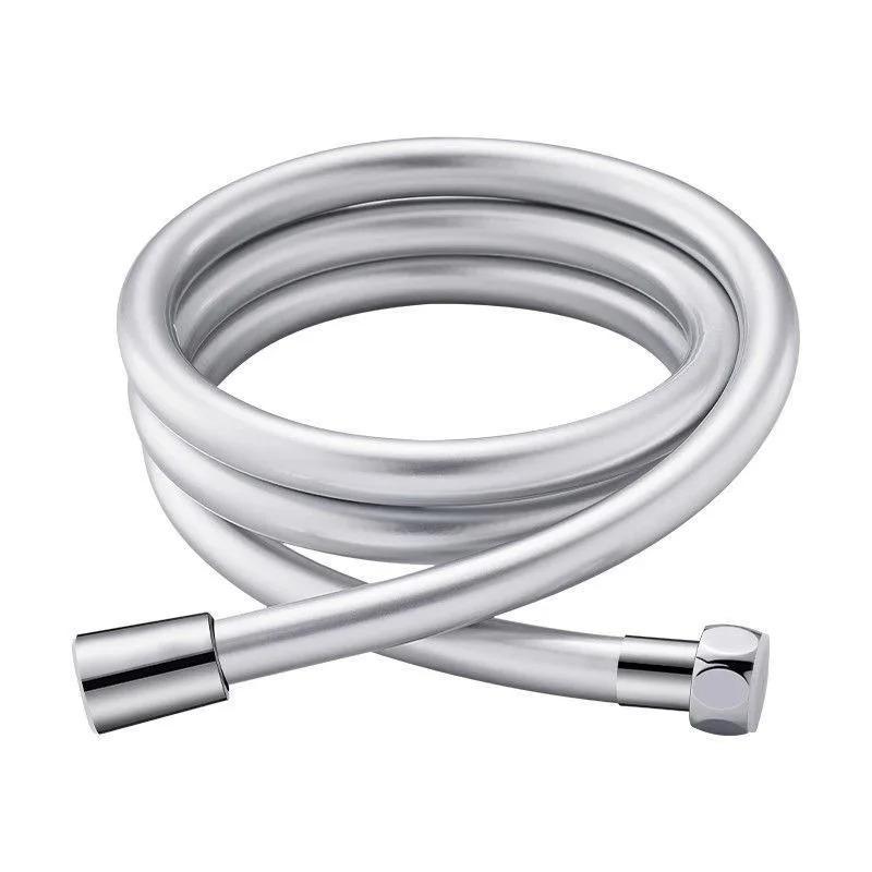 2m/1.5m Super Soft Silicone Shower Hose - Anti-Twist, Gun Metal Color, High Quality PVC Bathroom Pipe for Flexible Water Supply