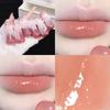 Søt sløyfe Lip Gloss Lasting Mirror Vann Lip Glaze Glitter Fuktighetsgivende leppestift Krystall Jelly Lip Tint Korean Makeup Kosmetikk