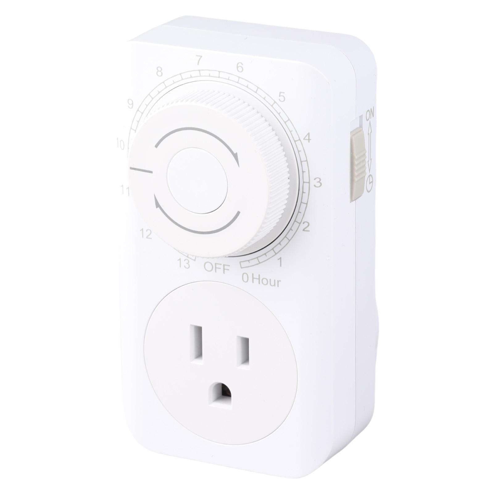 

Механічний таймер розетки 13-годинний таймер зворотного відліку Таймер для вмикання в розетку Таймер для акваріумної аерації Перемикач часу Розетка