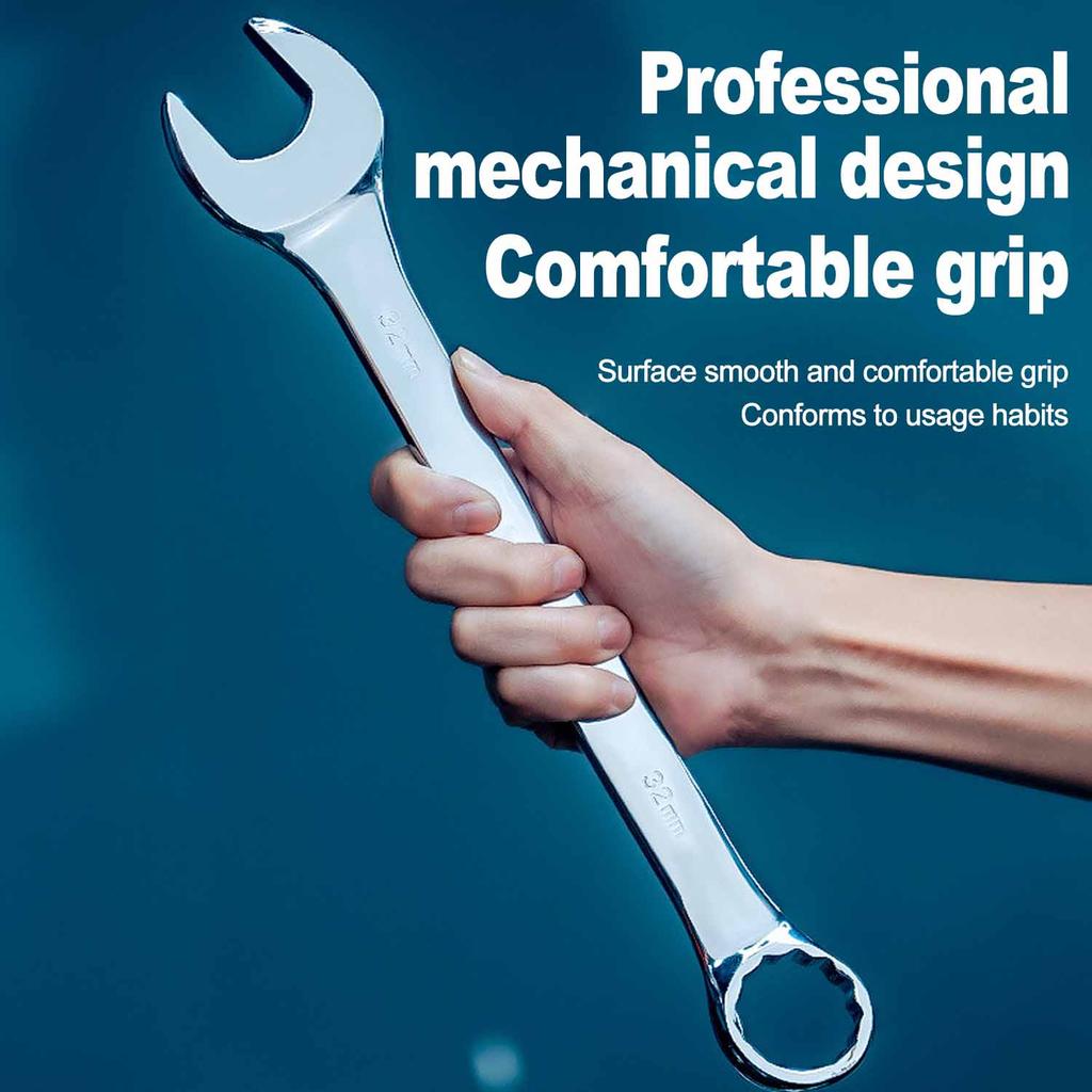 6-14mm Wrench Ratchet Wrench Torque Universal Wrench Automotive Maintenance Tools Fixed Spanners Ratchet Wrench Hand Tool