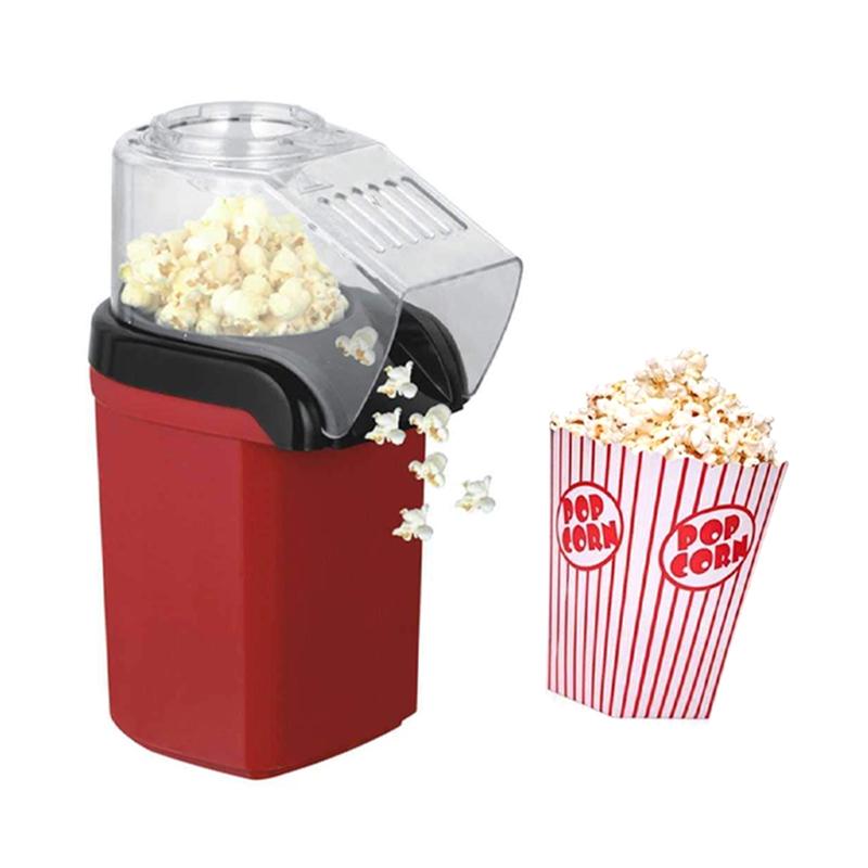 Mini Electric Hot Air Popcorn Maker for Home Use