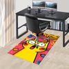 Line Kitten Office Carpet Soft Polyester Entrance Carpet Washable Non slip Machine Washable Indoor C