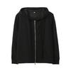 Large Size Women's Clothing Autumn New Solid Color Hooded Sweater Jacket Women's Zipper Pocket Top 333102