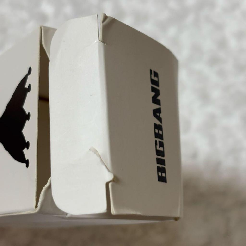 [USED] BIGBANG Light Stick White Key Ring Keychain