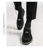 Men's Versatile Tassel Loafers: Spring Set-Foot Leather Shoes for Fashion, Formal, and Casual Wear