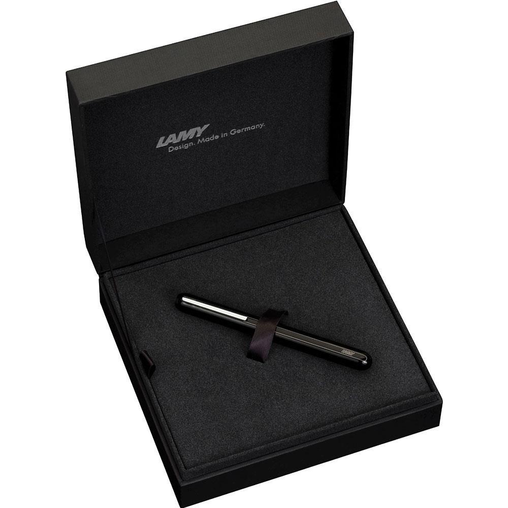 LAMY Dialogue 3 Fountain Piano Fine Officially Imported Pen, Black, Nib, L74PBK-F, Dual-Use,