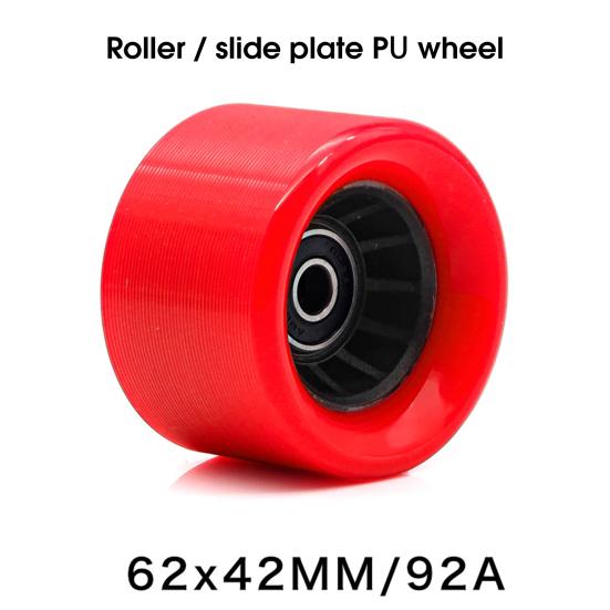 1Pc/4Pcs/8Pcs Skate Wheel Not Luminous Good Grip with Bearings Indoor Outdoor Quad