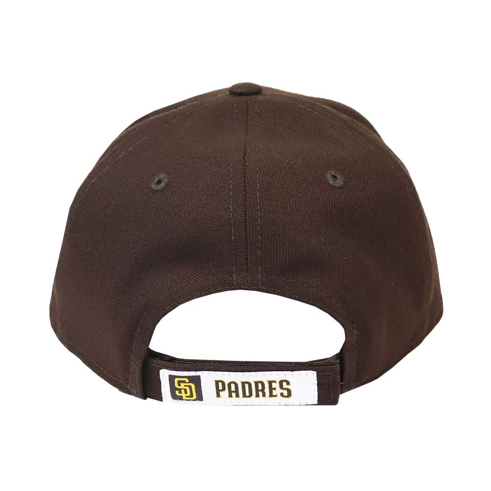 NewEra Cap 9FORTY Hat MLB Major League Baseball Cap Unisex Logo Brand Padres Brown X Yellow Brown [New Era] Men's Women's [Item]