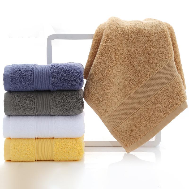 Thickened pure cotton towel gift supermarket 120g towel * 1 pack of multi-color optional
