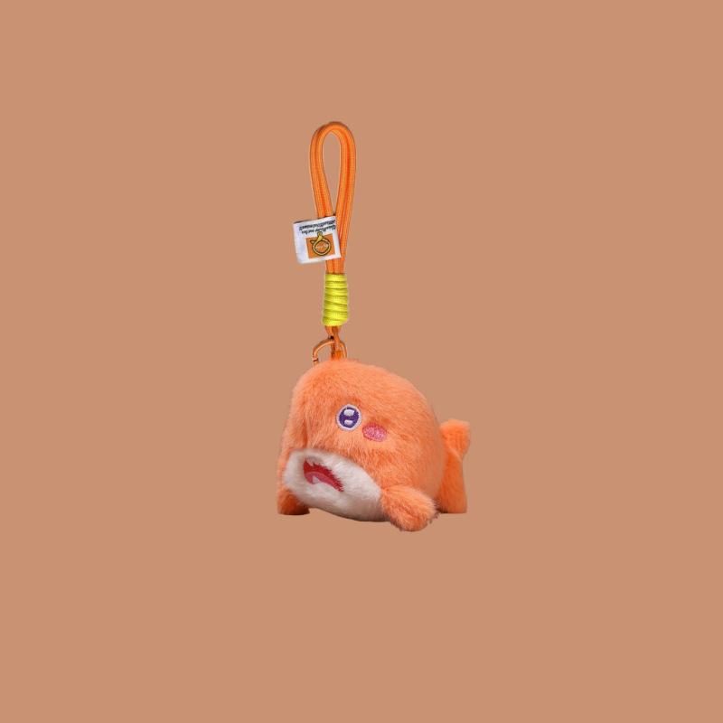 Cute Cute Marine Animal Jellyfish Pendant Plush Toy Doll Crab Lobster Keychain Bag Pendant