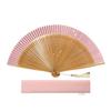 HOSEKKEN Luxury Folding Fan Brand That Combines Traditional Craftsmanship with Modern 60 Mini Sakura Japanese Accessory Featuring Cherry White and