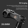 Bicycle Stem Adjustable Aluminum 100/140mm 31.8mm Handlebar Compatible Durable Secure Fit for Road and Mountain Bikes
