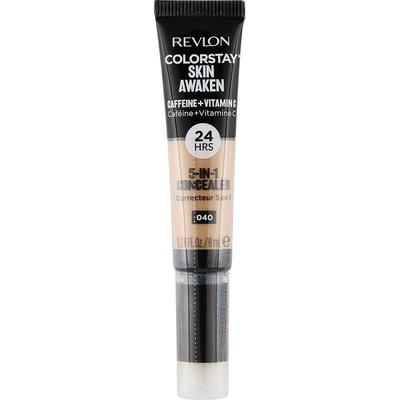 ColorStay Skin Awaken Concealer 040 Skin Makeup Påfør concealer dynket inn i en svamp og plasser den forsiktig på områder med mørke sirkler, mørke sirkler
