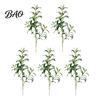 Artificial Olive Stems for Home Decor Faux Branches Vase, Tree Branches, DIY Fake Floral Arrangement Supplies Plants, Realistic Greenery Stems,