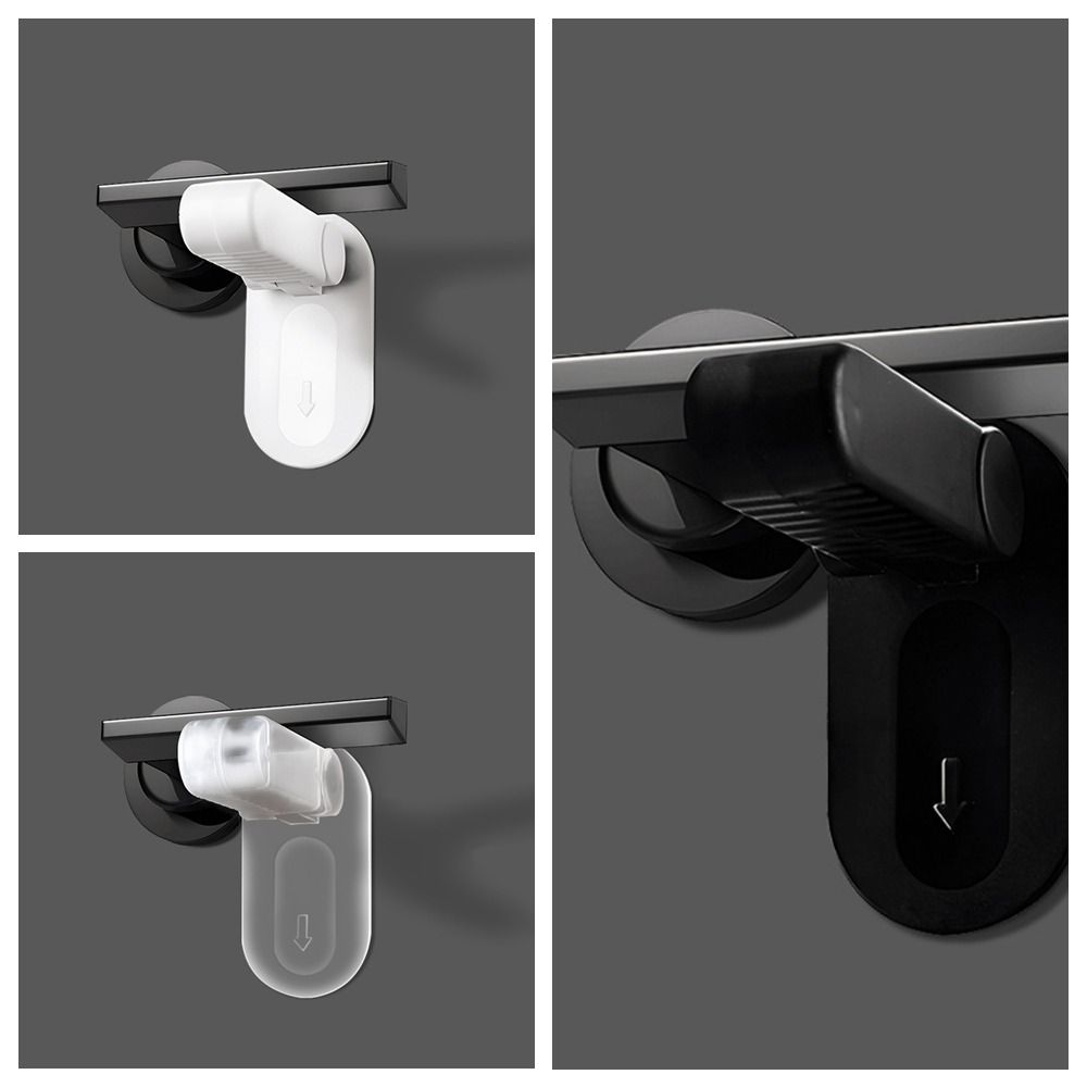 Self Adhesive Baby Safety Locks Plastic Children Security Protector Door Handle Locks  Pet Room