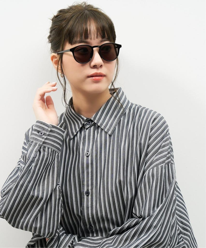 Boston type sunglasses UV UV sports [Zoff] [WEB limited] (black 2) Lightweight, protection, protection, unisex, men's, women's, men's, women's,