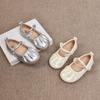 Girls' Small Leather Shoes 2025 Spring and Summer New Little Girl Shoes Soft Leather Single Shoes Princess Shoes Soft Sole Medium and Large Chil