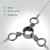 Fishing Tackle Accessories Fishing Connector Swivels Crossline Swivels Trolling Line Connector 3 Way Fishing Swivels