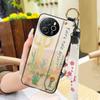 Protective Ring Phone Case For Blackview Shark8/Oscal Tiger12 Kickstand Phone Holder Lanyard Anti-knock Anti-dust Flower