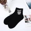 New Rhinestone Decorative Socks, Fashionable Diamond Sparkling Socks, Cute Cartoon Animal Pattern Comfortable Low Cut Socks