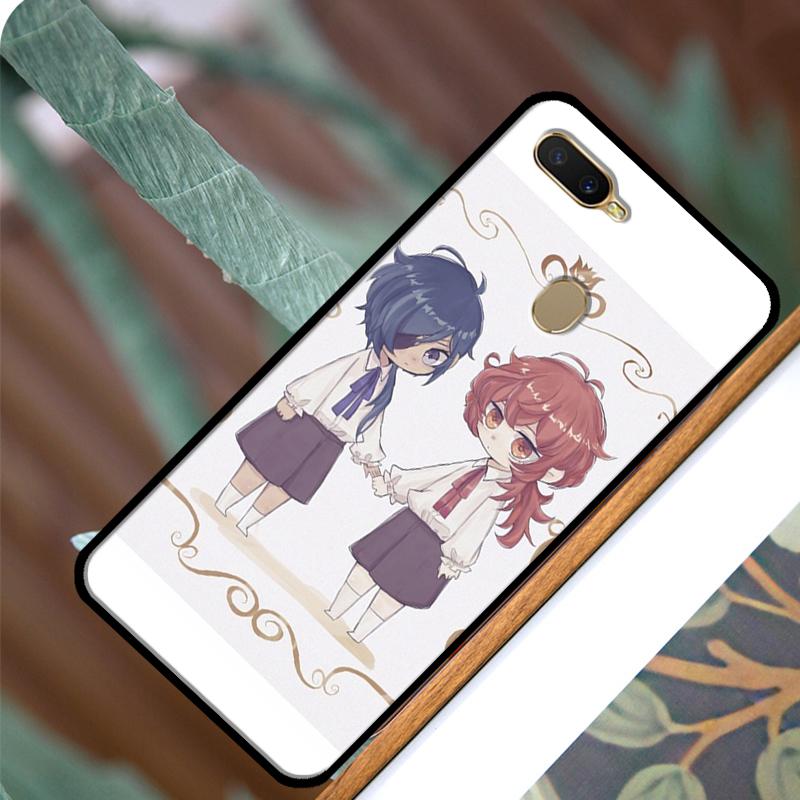 Kaeya und Diluc Genshin Impact Handyhülle für OPPO A15 A3S A5S A52 A72 A54 A74 A94 A83 A91 A93 A5 A9 A31 A53 A53S 2020
