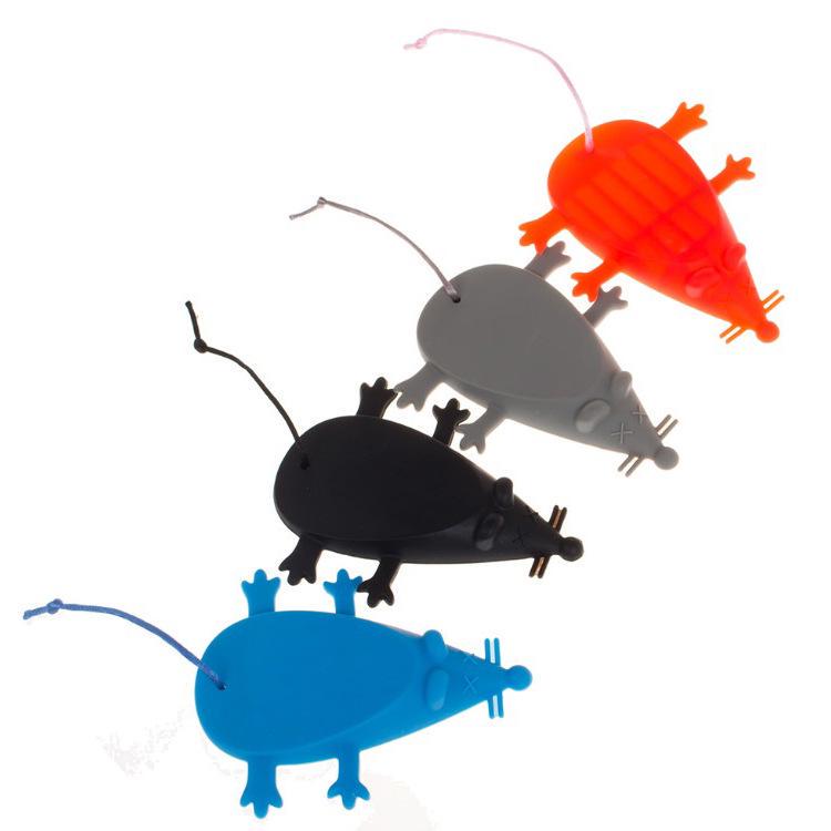 Door Stop Silicone Mouse Shape Protection for Home Safety Stopper Security Guard
