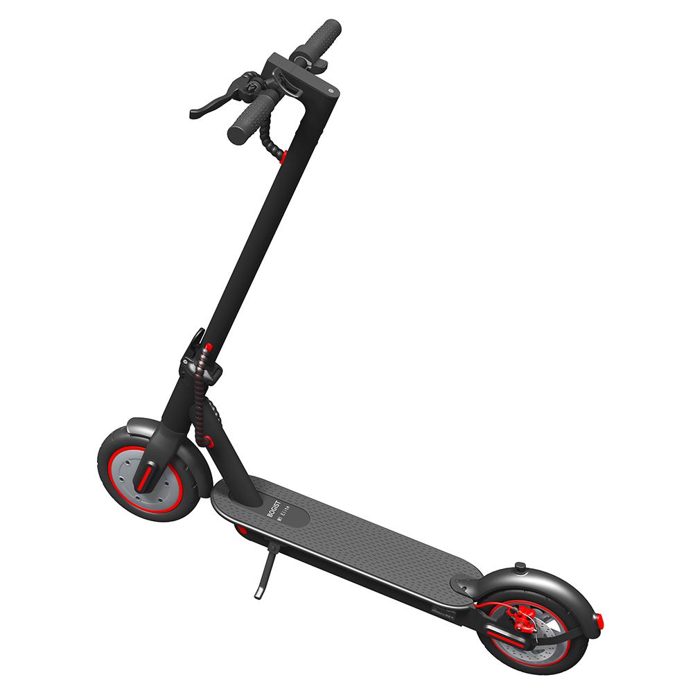ES-S3PRO Urban Electric Scooter, Black/White, 8.5 Inch Tire, 36V 10Ah Battery, 25km/h Speed, Portable E-Scooter for Adults