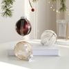 3 Pack Christmas Balls For Tree Hanging Decoration Ornaments 8cm Shatterproof Plastic Suitable For Holiday And Event Use