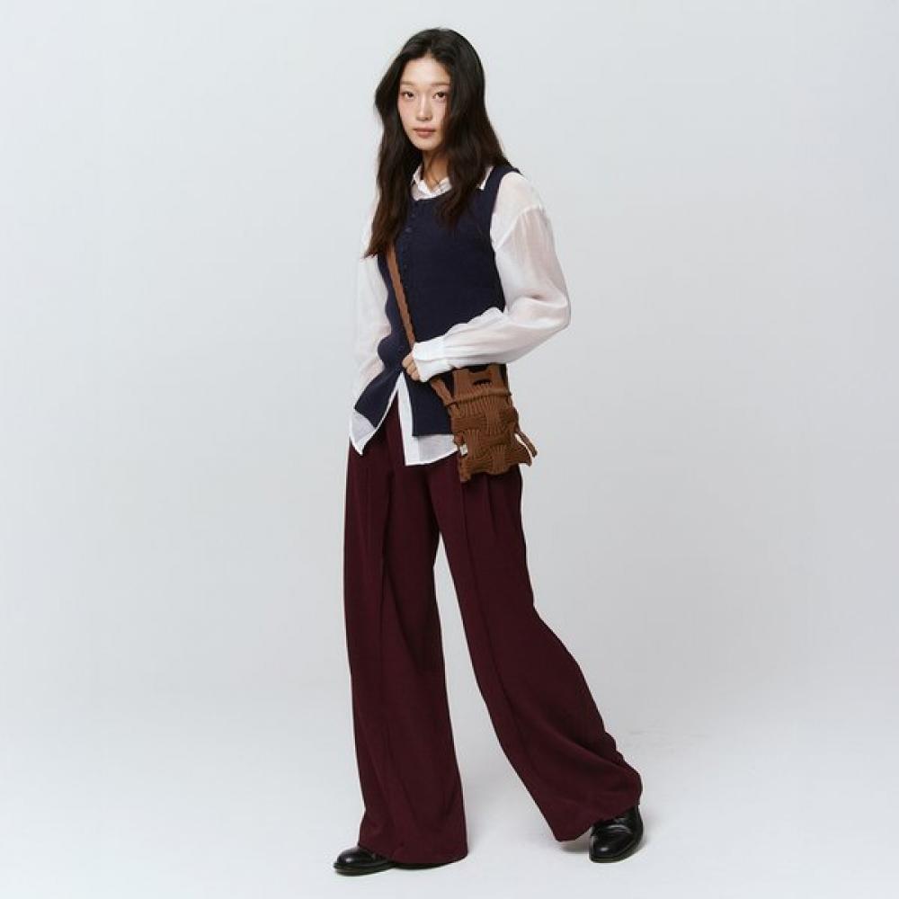Pleatsmama Mini Crossbow Bag Camel