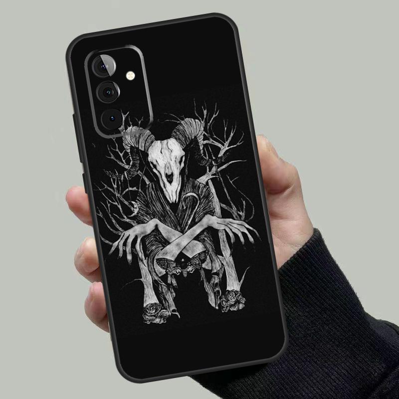 Devil Satan Dark Art Case For Samsung Galaxy A52 A32 A22 A12 A54 A34 A24 A14 A51 A71 A73 A53 A33 A23 A13 Cover