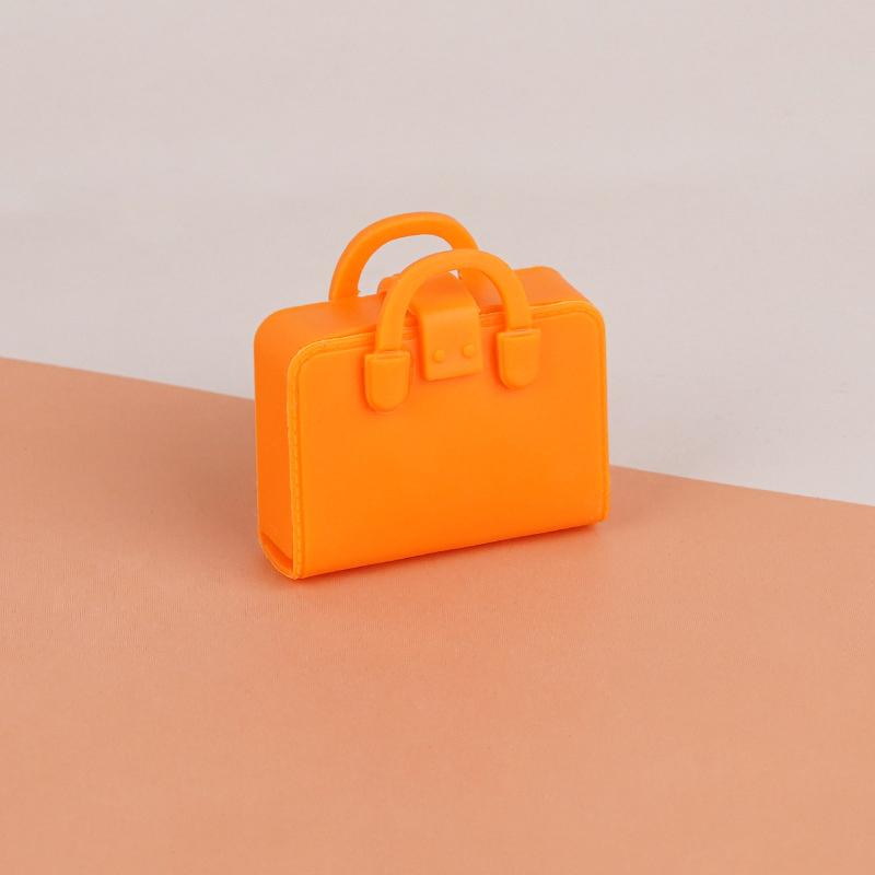 1/12 Dollhouse Simulated Handbag School Bag Book Model Dolls Mini Bags Clothes Accessories Dollhouse Study Decoration Toys