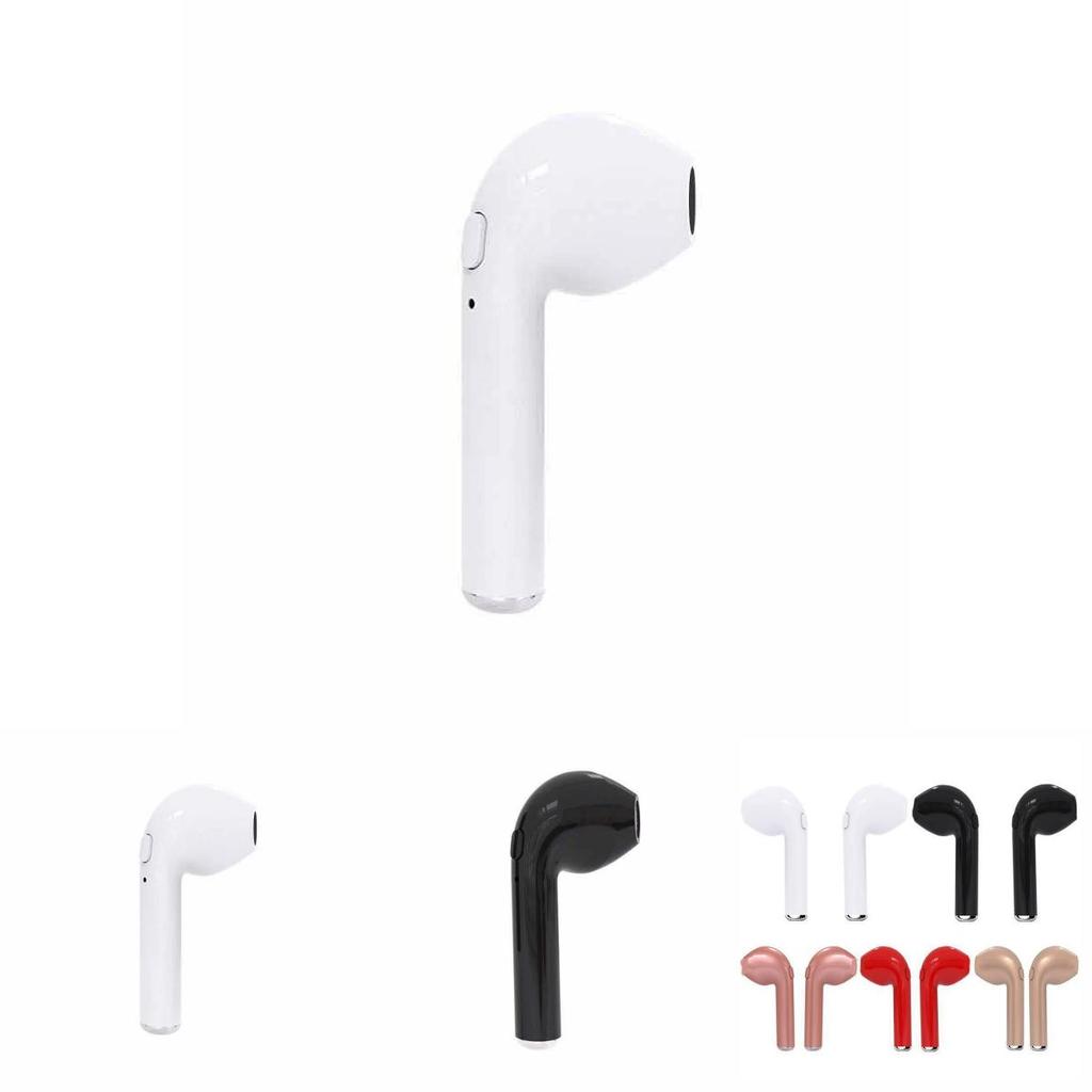 Ip Integration Bluetooth Earphone I7 Single Ear Wireless Mini Earbud With Ipx3 Waterproof For Sports