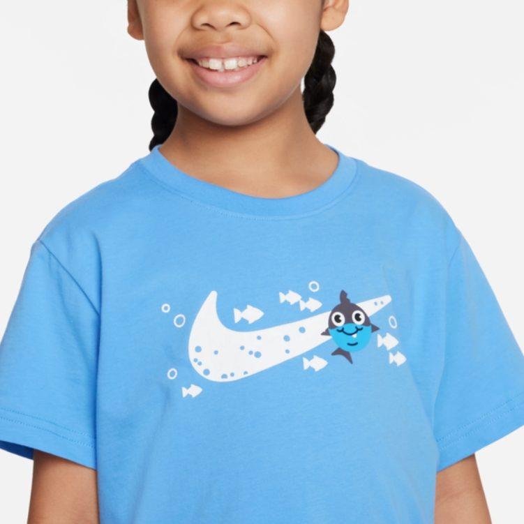 Nike Kids T Shirts Crew Neck Moderate FQ0820-412