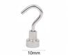 Neodymium Iron Boron Magnetic Hook Hanger, E16 Metal Magnetic Suction Cup, Punch-Free Installation.
