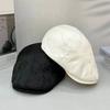 Cotton Jacquard Embroidered Berets Polyester Women Artist Hat Vintage Chinese Forward Hat  Spring