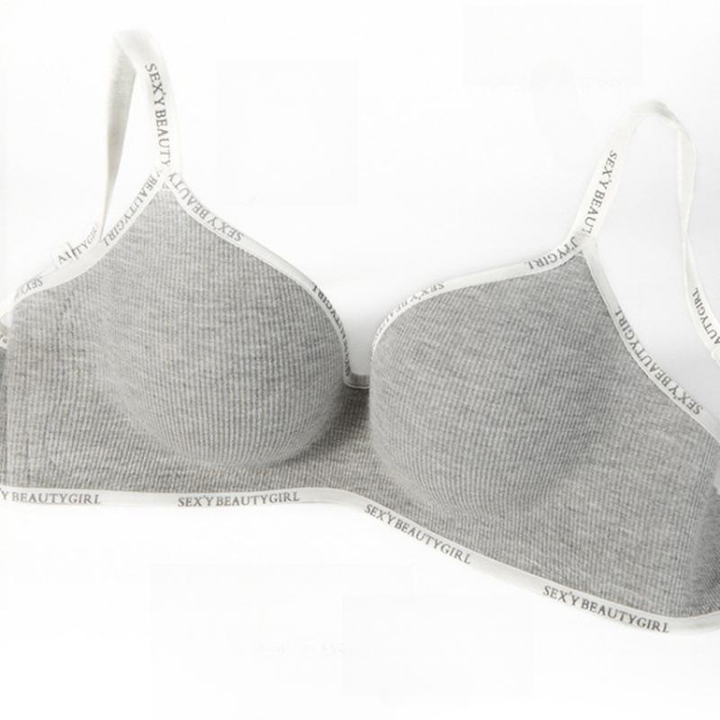 1/3 PCS Women's Push-up Seamless Bra Thickened Sponge Pads Soft Support Wireless Bralette