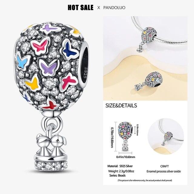 Charms 925 Original FitNew 925 Original Charm Bracelet Women 925 Silver Pendant Beads DIY Jewelry Gift