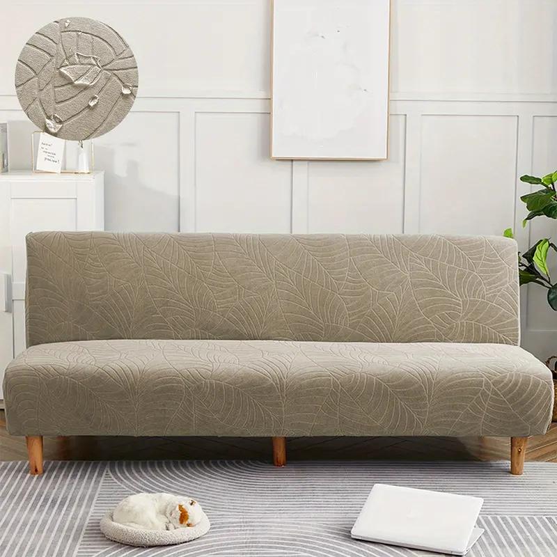 Waterproof Sofa Bed Cover For Living Room Folding Armless Sofa Couch Cover Stretch Thick Couch Covers Armchair Cover Protector