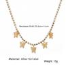 Schmetterlingskette Schmetterlingsanhänger Halskette Damen Schlüsselbeinkette Mode Damen Schmuck Mädchen Geschenk
