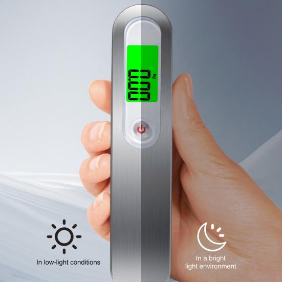 50KG Portable Electronic Scale with Hanging Hook LCD Display Rechargeable Handheld Travel Suitcase Luggage Digital Weight Scale Weigher Steelyard